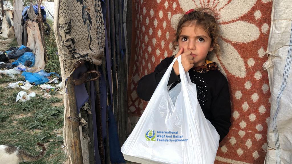 Relief work in Palestine